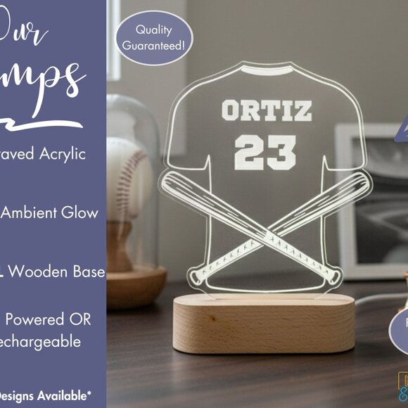 Personalized Baseball Tee – Fun Wear for Kids and Adults - Picture 3 of 8